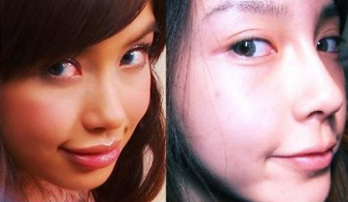 angelababy整容前后照片