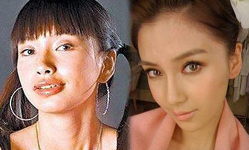 angelababy整容前后照片