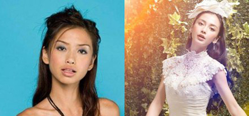 angelababy整容前后照片