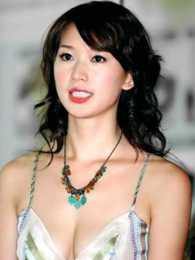 林志玲的裸妆的照片