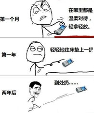 搞笑图片：搞笑漫画漫画详解如何对待 iPhone 5
