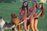 柔中带伤的眼神猛男 vs 欺负狗狗的猛女