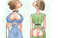 贫乳妹子 有沟才是王道！