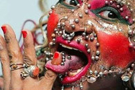 搞笑图片：世上10大怪女人 简称妖女。