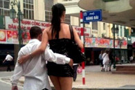 好有爱的 男女搭配。