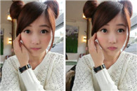 搞笑内涵图：真人版妈妈在打我一次！