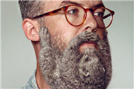 搞笑图片：不错的胡子。