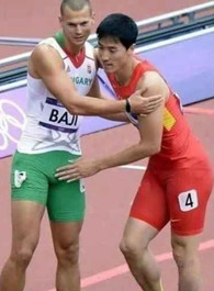 伦敦奥运会：刘翔 这尼玛淫 荡表情!