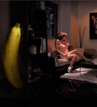 爱上一个不回家的男人 可苦了香蕉