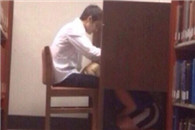 邪恶内涵图：期末考试 图书馆的学生们太努力了。