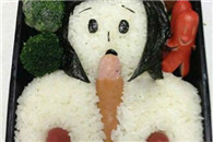 邪恶图片：女朋友给我做的便当 看到就好想吃!