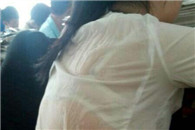 姑娘你这件衣服自己倒是凉爽了 我却燥热了