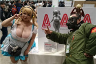 这才叫胸器逼人 颤抖吧 旺仔小馒头们!