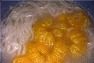 橘子面条酸酸甜甜咸咸吃起来么么哒!