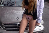 一直对奔驰没什么好感，今天第一次觉得奔驰还是不错!