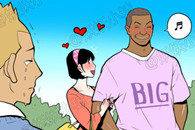 男女耍朋友是相互选择 女生一般不会选择小火车