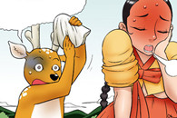 邪恶漫画：小鹿报恩 没关系的 你能不能像刚才那样再来一次