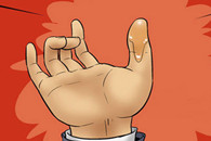 拇指拉面 拇指掉进碗里了