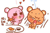 想念熊漫画：遇见对的人，幸福就变的很简单