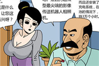 邪恶少女漫画短篇：机器人照相机