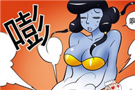 邪恶漫画不知火舞轮：带孔的神灯