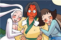 邪恶漫画图片：乌龟的毅力