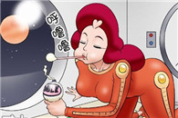 日本邪恶漫画：太空饮料。