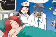 邪恶漫画色系图片：阴间和阳间