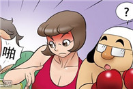 邪恶漫画不知火舞：拳击集中练习