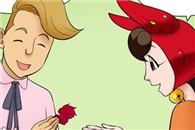 色系军团邪恶漫画：接受名片