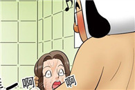 色系军团少女邪恶漫画：唰啦啦 如果是老公的话