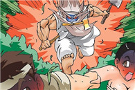 邪恶漫画大全：山神的斧头