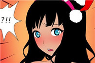 内涵漫画色系图片：收礼物的感觉