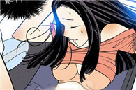 内涵漫画色系图片：浪漫的车上爱