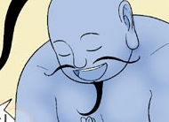 邪恶漫画灯的对手戏