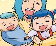 邪恶男女漫画动态图:父亲与女儿