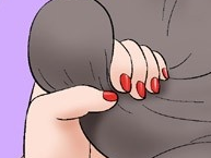 动漫美女邪被辱漫动画:捏来捏去捏出糕