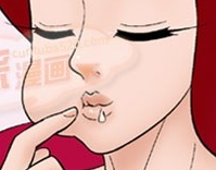 邪恶漫画变化的女人