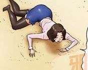 动漫重口味漫画gif:爱的无人岛