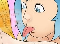 内涵动漫动gif态图微信:用舌头做