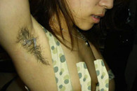 重口味女生腋毛!想你的腋 多希望你能在我眼前 吐了!