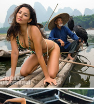 麻辣隔壁的：拍这样的写真让渔夫情何以堪!