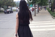 走在大街上去打望!