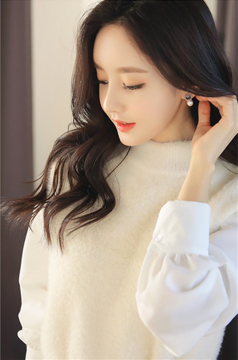 韩国高颜值美女甜美嫩白气质迷人居家诱惑