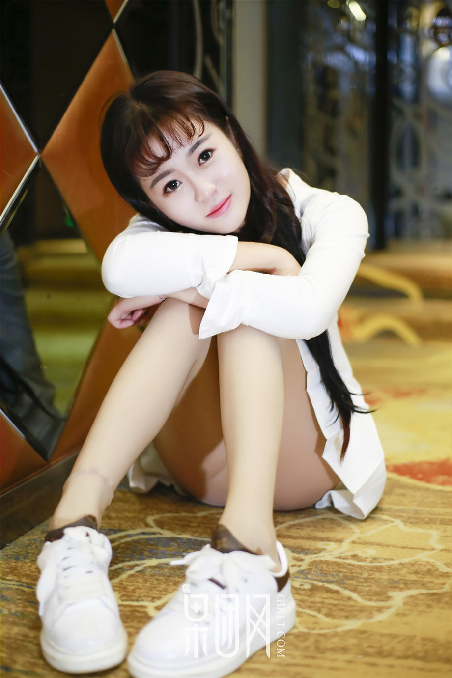 Girlt果团人像摄影写真 清纯美乳小美女玉米甜心性感翘臀魅惑写真图片