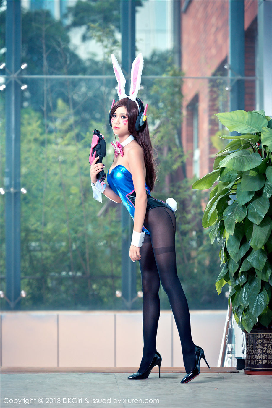 [DKGirl御女郎] 二次元黑丝兔女郎萌宝儿BoA迷人翘臀魅惑写真图片