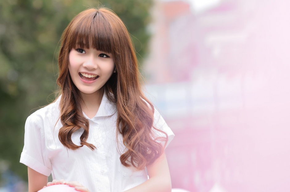 清纯萝莉妹子Aries户外甜美可爱写真集