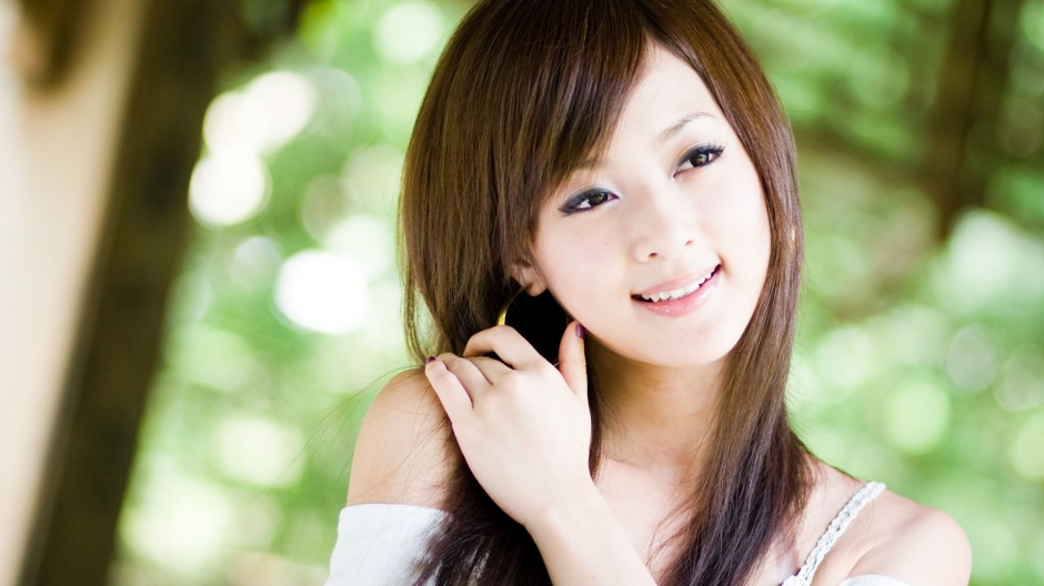 清纯美女果子MM公园唯美写真集