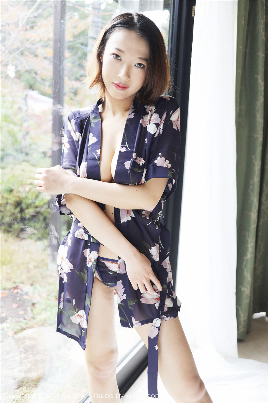 MyGirl美媛馆 情趣旗袍美女小尤奈丁字裤性感美女图片