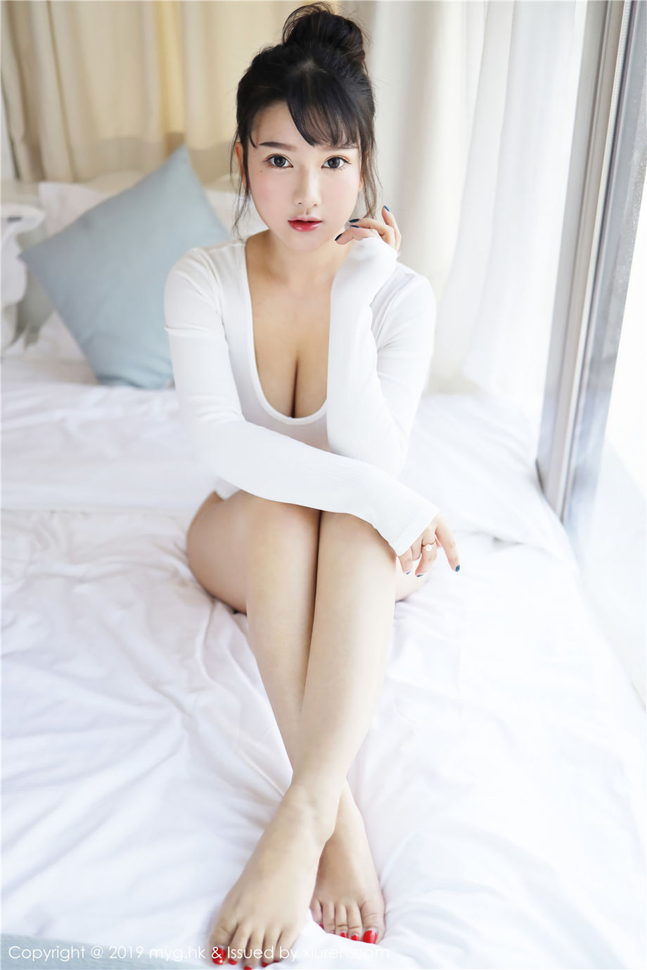 MyGirl美媛馆 极品美乳小姐姐小尤奈性感比基尼人体魅惑写真摄影图片